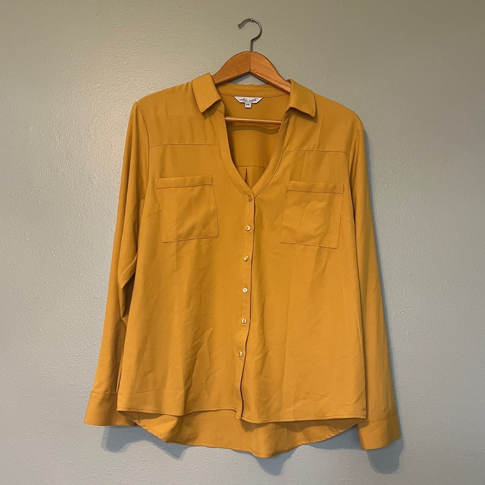 Mustard Blouse